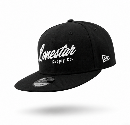 Lonestar Supply Co Black New Era Hat