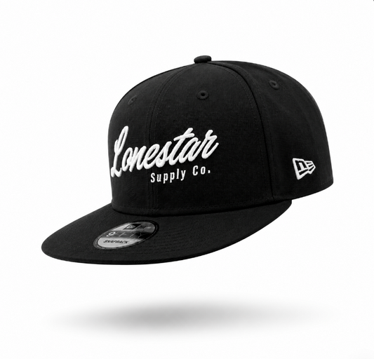 Lonestar Supply Co Black New Era Hat