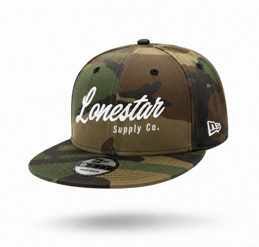 Lonestar Supply Co Camo New Era Hat